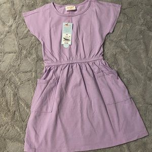 NWT💜! Girls XS purple/ lavender dress with pockets!